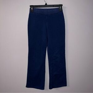 Joe boxer kids M (7/8) wide leg flare sweat pants navy blue school uniform pants